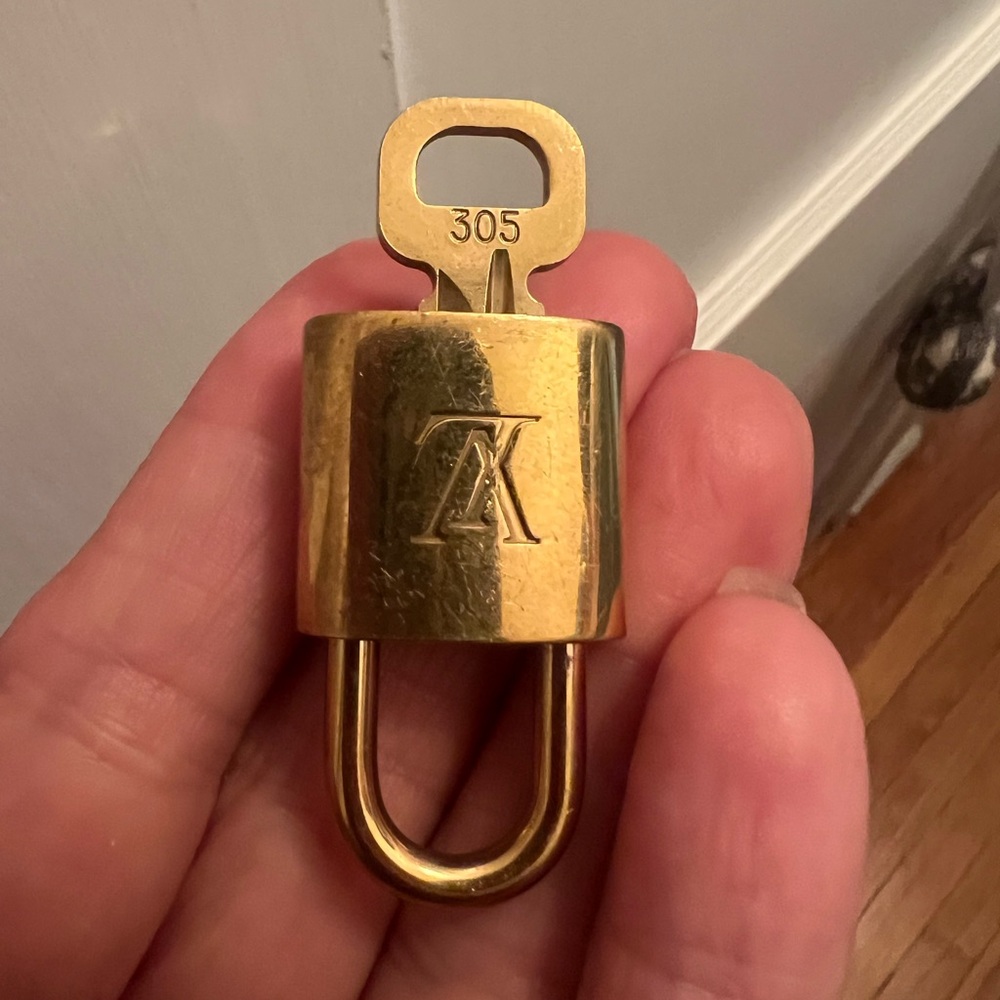 Louis Vuitton Gold Padlock